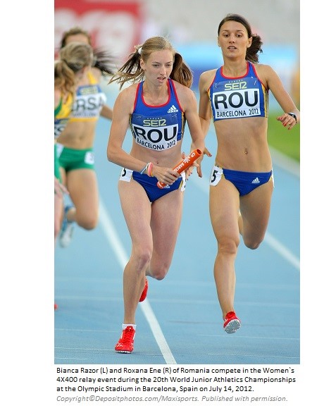 Athletics 4X400 m relay 1 Canadian Academy of Sports Nutrition caasn